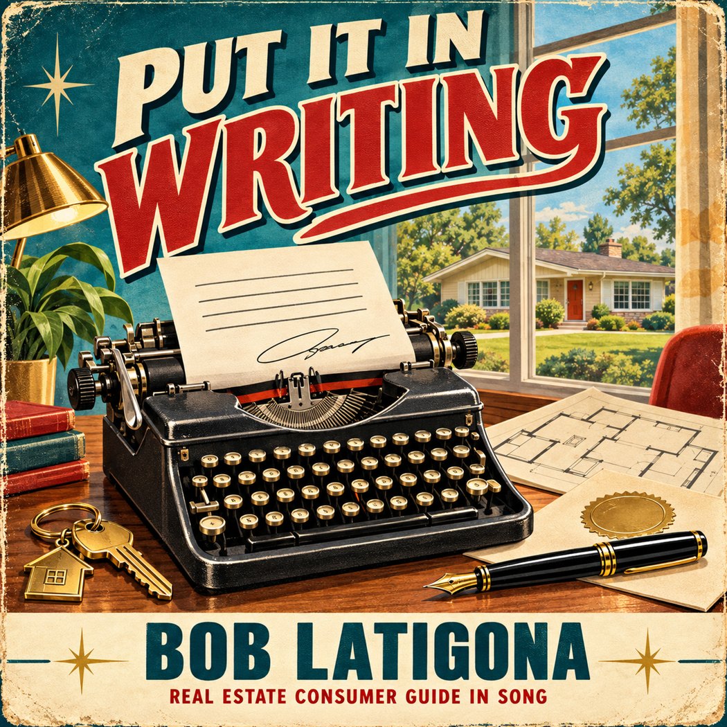Cover art for Put It in Writing by Bob Latigona